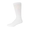 6 Pairs of Cotton Diabetic Non-Binding Neuropathy Crew Socks (White, Fits Mens shoe size 9-12/Womens shoe size 10-13) view 3