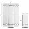 200-Pack BloominGoods Disposable Guest Towels for Bathroom - Linen-Feel Hand Towel -Paper Napkins for Party, Wedding or Dinner - Premium Quality Soft Absorbent Napkins White and Silver 8.5 X 4" Folded view 4