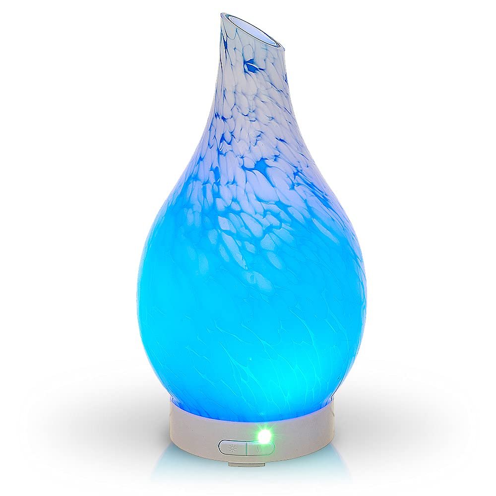 Aromar Blue Patterns Abstract Diffuser, 1 EA