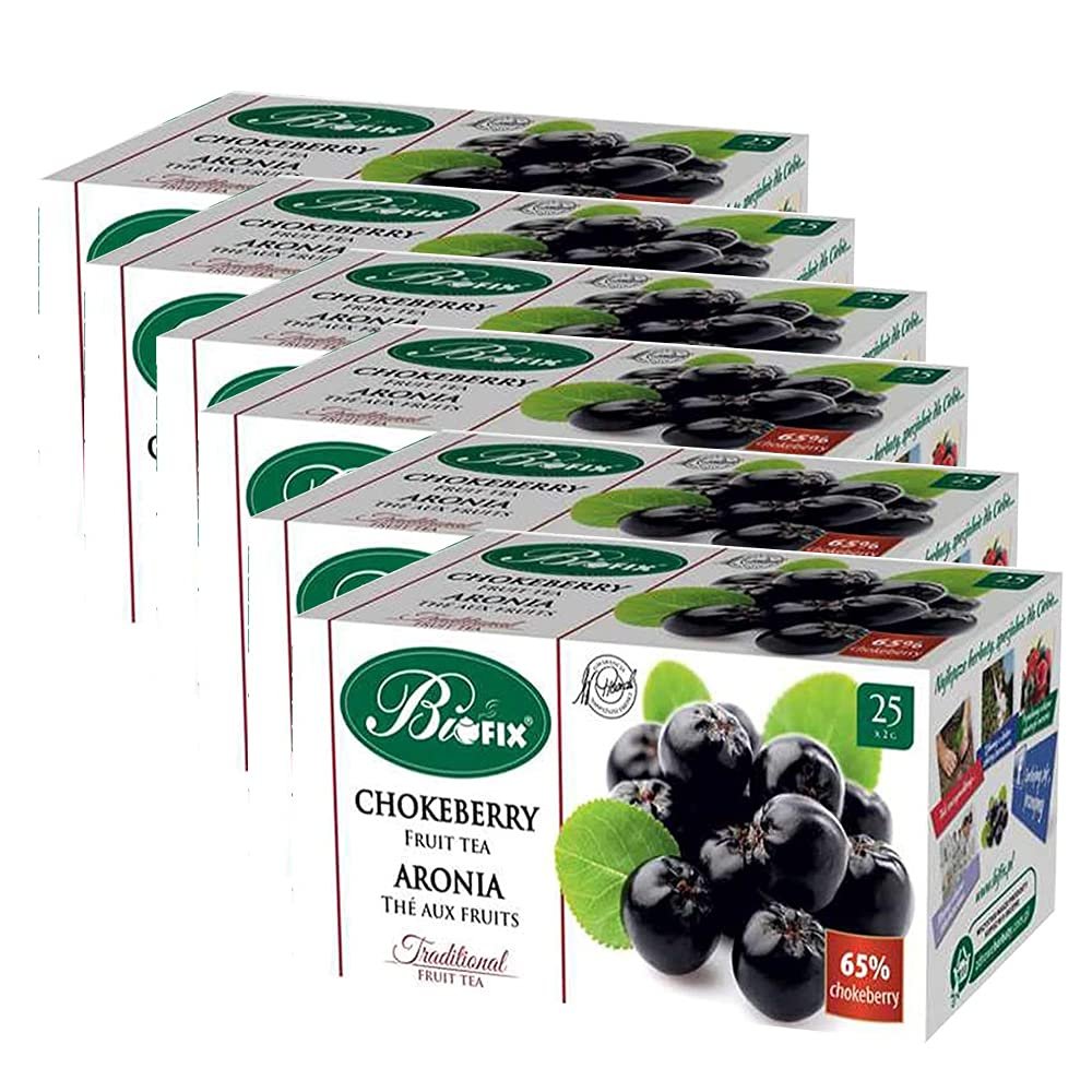 Biofix Classic Aronia Tea 25x2g (Pack of 6)