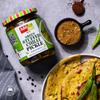 Add me Home Made Stuffed Green Chilli Pickle 500gm Rajasthani Hari mirch ka achar Glass jar view 3