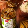 Add me Home Made Stuffed Green Chilli Pickle 500gm Rajasthani Hari mirch ka achar Glass jar view 4