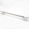 Liighted Smartbar Brushed Stainless Steel Bar with White Mounts and Lens Bar Caps. Includes 2 Fastener Kits for Wood Studs FK1001 (32 inch) view 1