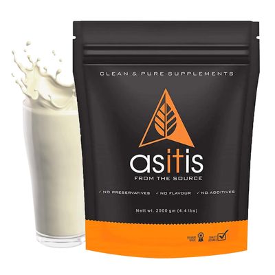 AS-IT-IS Nutrition Whey Protein Isolate 90% - 2 Kg/70.5 Oz | Protein 27g & Bcaa 5.9g Per Serving Fast Absorption Perfect as Post-workout Nutrition Cross-flow Microfiltered