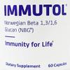 IMMUTOL Norwegian Beta-1,3/1,6-Glucan (NBG) 60 Caps view 2