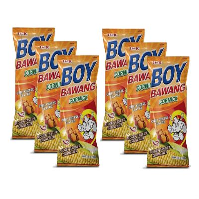 Boy Bawang Cornick Snacks (Chili Cheese)