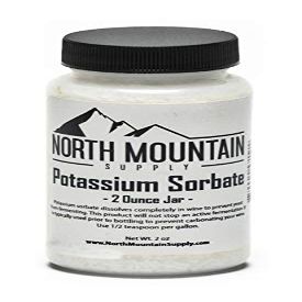 North Mountain Supply - PS-2OZ Food Grade Potassium Sorbate Stabilizer - 2 Ounce Jar