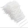 Plastic Household Teeth Cleaning Tool Curved Hook Toothpicks White (300PCS) view 1