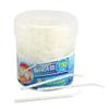 Plastic Household Teeth Cleaning Tool Curved Hook Toothpicks White (300PCS) view 2