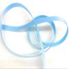 1/4 inch Double Faced Nylon Satin Ribbon -Sapphire Blue Ribbon-50 Yard Spool, Made in Japan Perfect for Wedding Decor, Wreath, Baby Shower,Gift Package Wrapping Etc. view 1