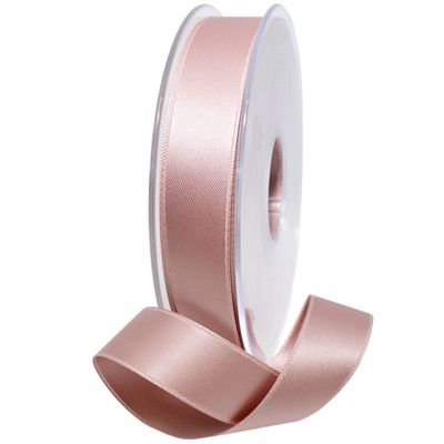 Morex Ribbon DF Swiss Satin Ribbon, Misty Rose, 5/8 inch by 27 Yards