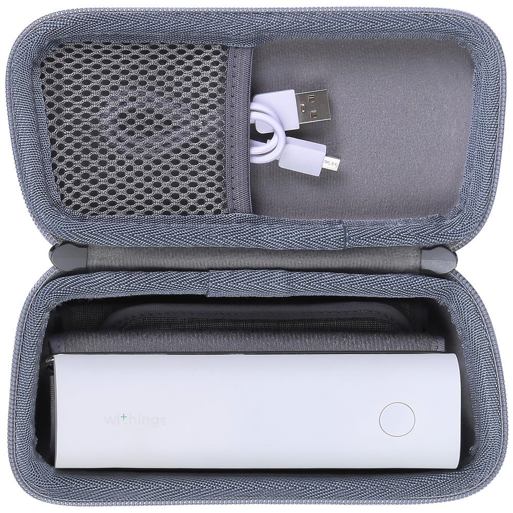 Aenllosi Hard Carrying Case Compatible with Withings BPM Connect Wi-Fi Smart Blood Pressure Monitor,Holder for Wireless Blood Pressure Monitor(Case Only)