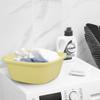 DynkoNA 4-pack 12 Quart Colored Wash Basin Dish Pan Wash Tub view 3