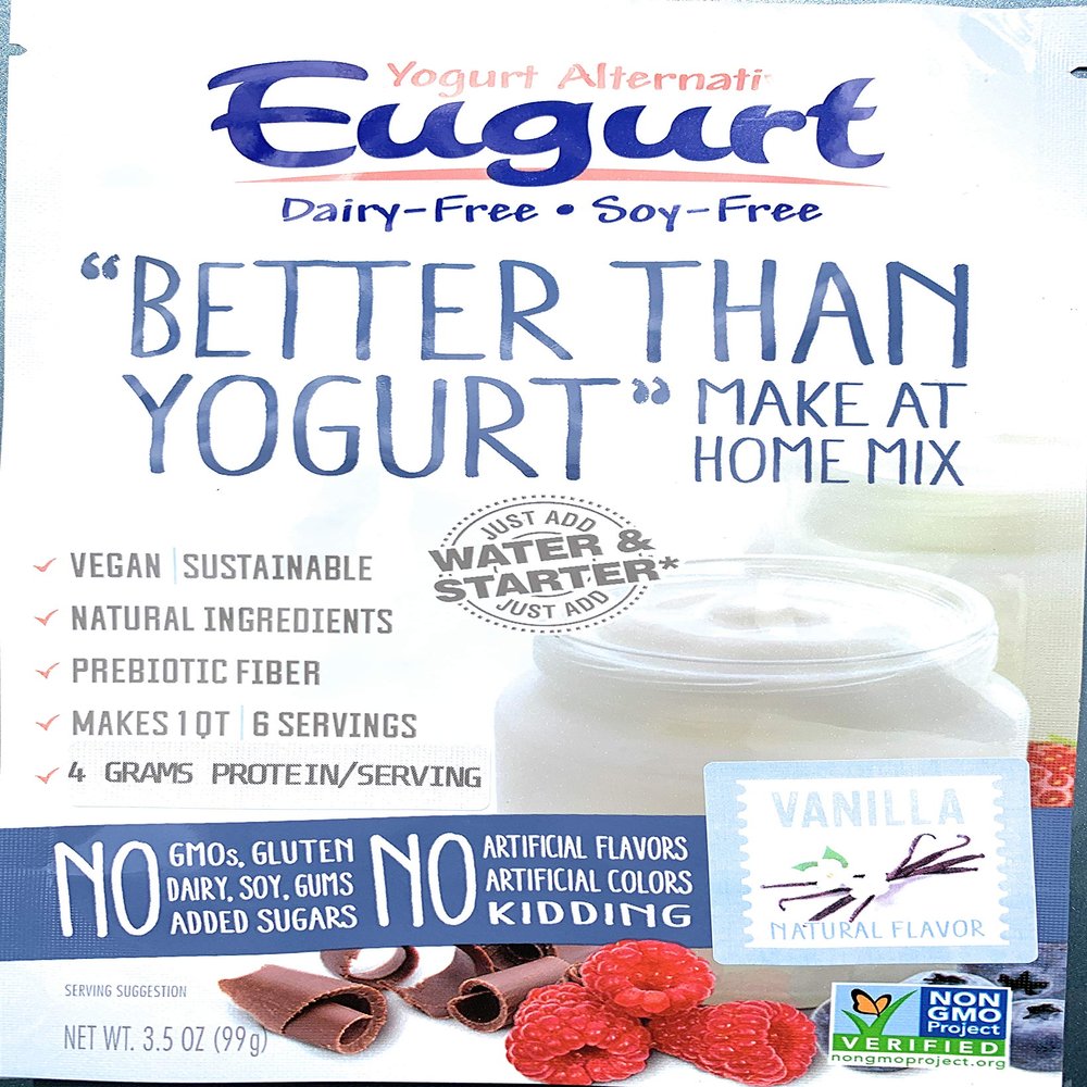 "Better Than Yogurt" Make At Home Mix (Dairy and Soy Free!) (Vanilla, 16-Pack)