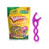 GUM Crayola Twistables Kids Flossers with Fluoride - Designed for Little Hands - Three Fun Fruit Flavors - Easy to Use Kids Floss Picks for Children Ages 3+, 75 Count view 1