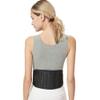 ZFF Lumbar Brace Lower Back Support Belt Adjustable Straps Waist and Abdomen Heating for Women and Men Pain Relief (Size : M) view 4
