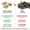 Organic Kombu Flakes - 1oz. Young Pure Seaweed Grown in North Atlantic. USDA Certified and Freeze-Dried Premium Quality. Soft Texture & Mild Taste. 140 Servings view 4