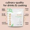 Greenboxed Matcha Powder, Pure Organic Matcha Powder from Japan, Sugar-Free Green Tea for Baking, Smoothies, Drinks, Uji Japanese Origin (Culinary Grade, 1 Ounce) view 2