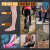Doc Miller, Open Toe Compression Socks, 8-15 mmHg, Toeless, Support Circulation, Shin Splints, Calf Recovery, Varicose, Knee High, Medical Grade, Skin/Nude Socks, Small Size for Men & Women, Pair view 2