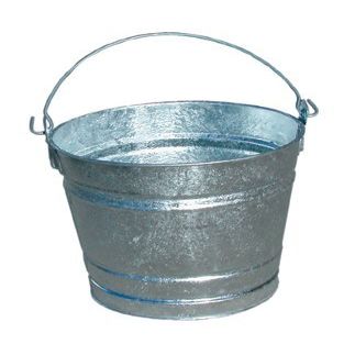 10QT Galvanized Water Pail (12 Pack)