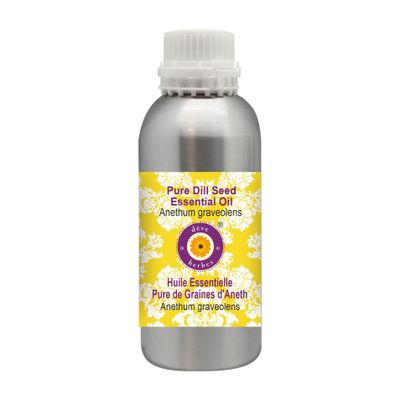 dve herbes Pure Dill Seed Essential Oil (Anethum graveolens) Steam Distilled 1250ml (42 oz)