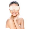 EXCEART Sleeping Eye Mask Made of Natural Silk Comfortable Breathable for Men Women view 2