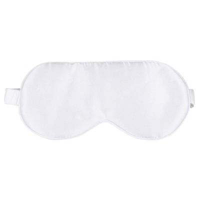 EXCEART 1pc Silk Sleep Mask for Women Men Blackout Satin Eye Mask Nose Bridge Comfortable Blindfold for Travel Hotel