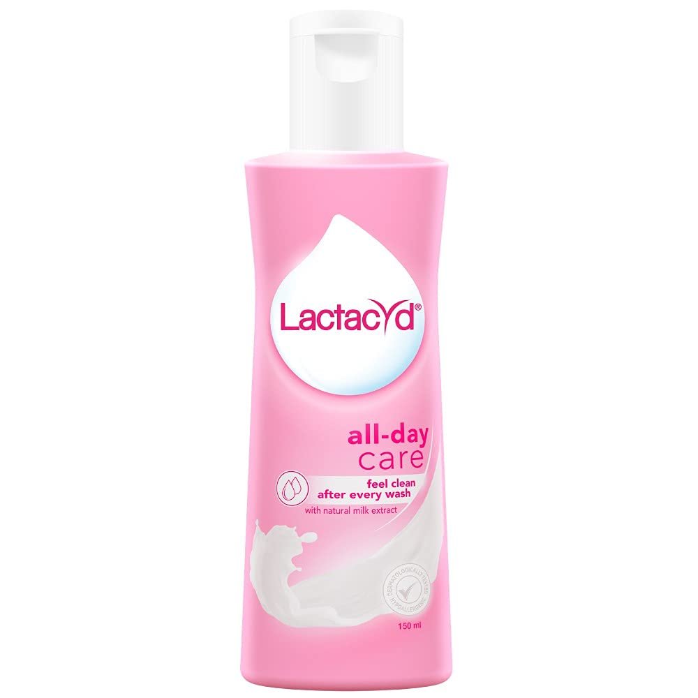 Lactacyd Lactaceed Feminine Wash Feminine Hygiene All-Day Care 5.1 fl oz (150 ml)
