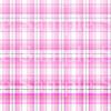 1/4 Sheet - Pink Plaid Birthday - D24528 - 2D Edible Cake Cupcake Party Topper view 1
