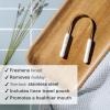 Boka Tongue Scraper for Adults & Kids with Case - Stainless Steel Tongue Cleaner w/Linen Travel Pouch - Scrubber to Remove Tongue Buildup and Freshens Breath (Pack of 1) view 2