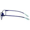 OPULIZE ICE Reading glasses for Women Men,Scratch Resistant Rectangular frame with Spring Hinges, Crystal Dark Blue,Crystal Dark Red +2 (Pack of 2) view 3
