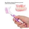 FILFEEL Denture Brush, 2pcs/Set, Specially Designed to Thorough Cleaning Dentures & Bridges view 2