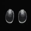 BEHLINE Eyeglass Nose Pads Replacement for Frameless Glasses Eye Glasses and Eyewear Frames,Soft Silicone Plug in Eye Glasses Parts Push in Nose Piece,Clear Repair Kit view 2
