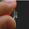 Push-in Eyeglass Nose Pads,BEHLINE 5 Pairs Glasses Nose Piece Replacement for Frame,for Rimless/Frameless Eyewear Frame,Soft Silicone Nose Guards Anti-Slip Nose Bridge Pads 9mm(Round,Clear) view 4