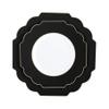 10.7" Black/Gold Flower Dinner Plates /20Pk view 1