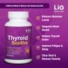 LIG Thyroid Soothe  Iodine-Free Formula for Overactive Thyroid  Immune Support - Heart & Digestive Health with Lemon Balm & Honeysuckle Flower - 60 Capsules view 4