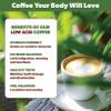 Low Acid Organic Coffee  Whole Bean, Mold-Free & Stomach Friendly by Java Planet, Peruvian Single Origin Decaf Coffee, Water Process, Medium Dark Roast, Smooth Full Flavored, 5LB Bag view 3