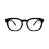 ProEyes Dylan, Progressive Blue Light Blocking Readers, 0 Strength on Top Lens, Spring Hinge (Black, 1.75 x) view 2