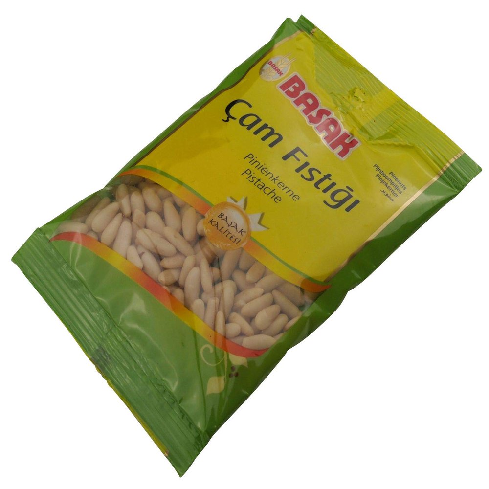 Basak Pine Nuts Basak Dolmalik Fistik ( Cam Fistigi ) / Pine Nuts - 40 gr