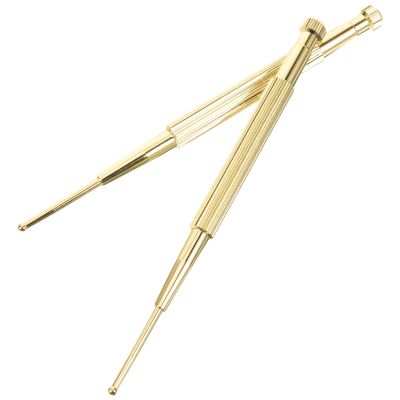 ULTECHNOVO Ear Point Probe Acupressure Pen with Built-in Spring Body Copper Retractable Design for Precise Ear Acupuncture Therapy 2Pcs