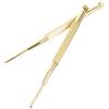 ULTECHNOVO Ear Point Probe Acupressure Pen with Built-in Spring Body Copper Retractable Design for Precise Ear Acupuncture Therapy 2Pcs view 1