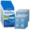 ORVANCE Orthodontic Wax, Clear Moisture Activated Braces Wax Alternative for Pain Relief, 72 Count view 1