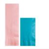 Converting Paper Bulk Party Napkin Bundle, 100 Classic Pink Dinner and 200 Bermuda Blue Beverage/Cocktail Paper Napkins, Box of 300 Napkins view 1