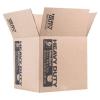 Heavy-Duty Moving/Storage Boxes, 16l x 16w x 15h, Brown (5 Pack) view 1