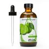 4 fl oz. Lime Essential Oil with Dropper 100% Pure Natural, Therapeutic Grade. Ideal for Aromatherapy, Oil Diffuser, & Perfect for Cleaning. Cold Pressed from Fresh Lime Peel. (120ml) view 1