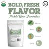 Fermentaholics Certified USDA Organic Pickling Spice | Hand-Blended Pickling Spice For Homemade Pickles | 4 oz. | Enough Spices For Over 2.5 Gallons | Use On Eggs, Vegetables, and Meat view 4