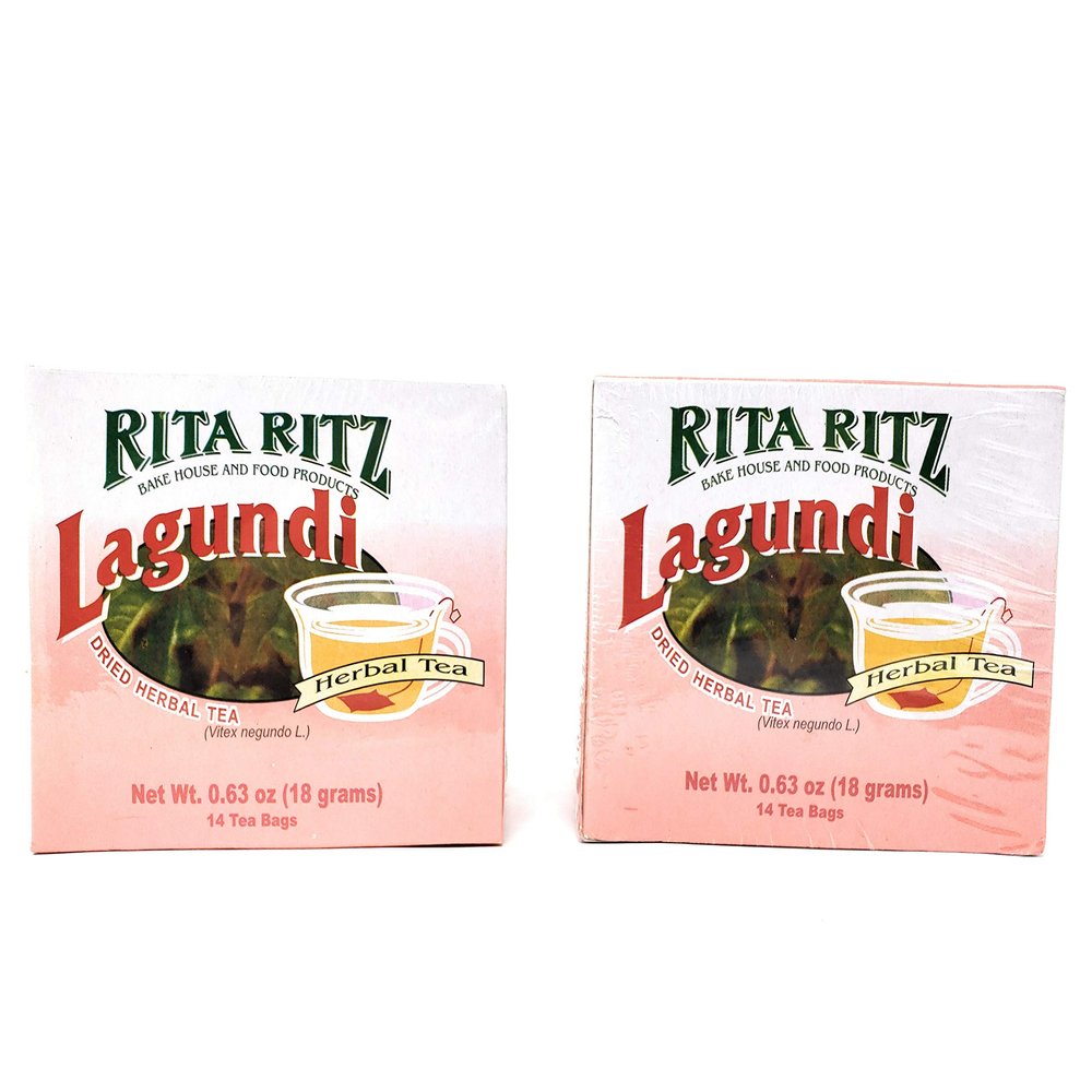 Rita Ritz Lagundi Dried Herbal Tea (2 Pack, Total of 1.26oz)