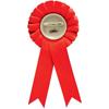 Crown Awards 5K Race Red Rosette Ribbon, 5K Trophy Ribbon Award Prize, 10 Pack view 2