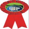 Crown Awards Earth Day Red Rosette Ribbon, Earth Day Trophy Ribbon Award Prize, 100 Pack view 1