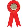 Crown Awards Car Show Red Rosette Ribbon, Auto Show Trophy Ribbon Award Prize, 50 Pack Prime view 2